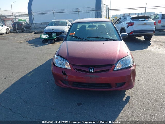 Продаж на аукціоні авто 2005 Honda Civic, vin: 2HGES16335H049687, номер лоту: 40084052