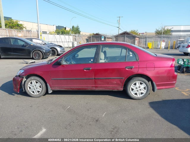 Продаж на аукціоні авто 2005 Honda Civic, vin: 2HGES16335H049687, номер лоту: 40084052