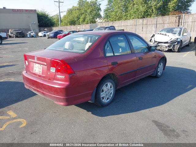 Продаж на аукціоні авто 2005 Honda Civic, vin: 2HGES16335H049687, номер лоту: 40084052