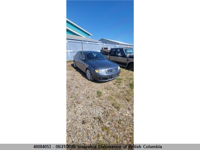 Aukcja sprzedaży 2004 Audi A4, vin: WAULC68E04A302196, numer aukcji: 40084053