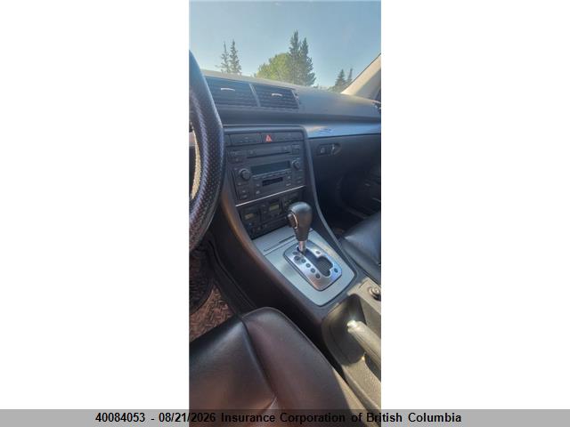 Aukcja sprzedaży 2004 Audi A4, vin: WAULC68E04A302196, numer aukcji: 40084053