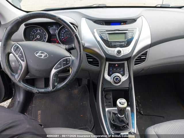 2012 Hyundai Elantra Gls/limited მანქანა იყიდება აუქციონზე, vin: 5NPDH4AE9CH104988, აუქციონის ნომერი: 40083081
