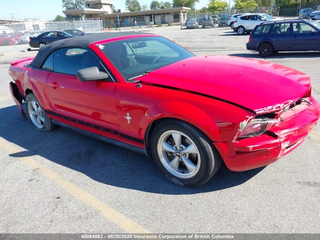 Продажа на аукционе авто 2007 Ford Mustang, vin: 1ZVFT84N775332565, номер лота: 40084063