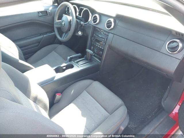 Продажа на аукционе авто 2007 Ford Mustang, vin: 1ZVFT84N775332565, номер лота: 40084063