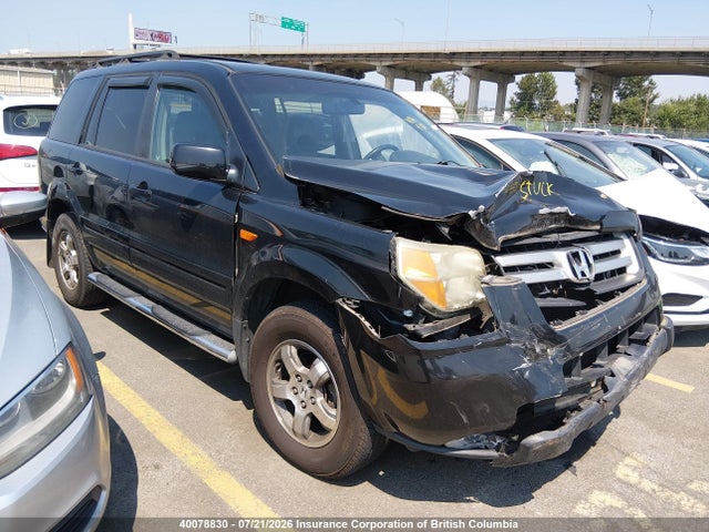 Продаж на аукціоні авто 2006 Honda Pilot Ex, vin: 2HKYF185X6H003099, номер лоту: 40078830