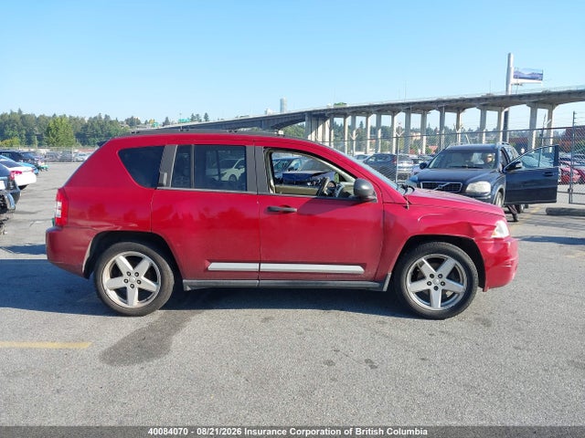 2008 Jeep Compass Limited მანქანა იყიდება აუქციონზე, vin: 1J8FF57W28D575035, აუქციონის ნომერი: 40084070