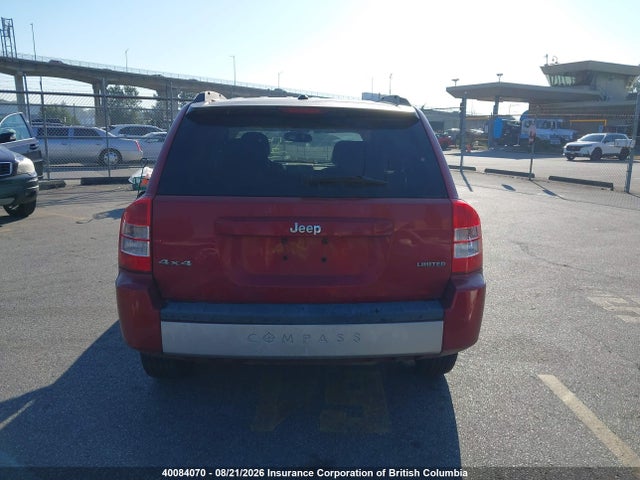 2008 Jeep Compass Limited მანქანა იყიდება აუქციონზე, vin: 1J8FF57W28D575035, აუქციონის ნომერი: 40084070