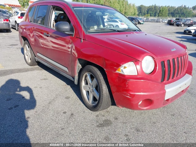 2008 Jeep Compass Limited მანქანა იყიდება აუქციონზე, vin: 1J8FF57W28D575035, აუქციონის ნომერი: 40084070