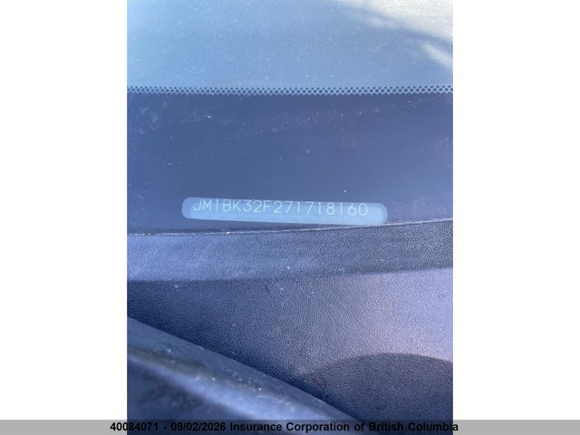 Aukcja sprzedaży 2007 Mazda 3 I, vin: JM1BK32F271718160, numer aukcji: 40084071