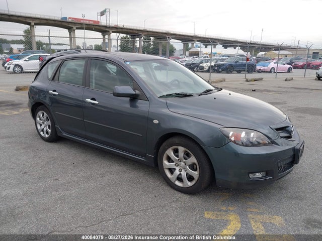 40084079 :رقم المزاد ، JM1BK343491206163 vin ، 2009 Mazda Mazda3 Gs/gt مزاد بيع