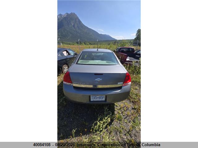 40084108 :رقم المزاد ، 2G1WB58N069121071 vin ، 2006 Chevrolet Impala Ls مزاد بيع