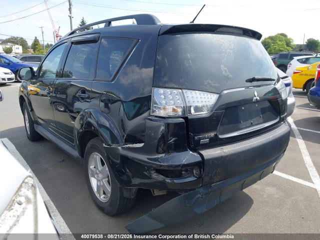 2011 Mitsubishi Outlander Es მანქანა იყიდება აუქციონზე, vin: JA4AT2AW0BU606902, აუქციონის ნომერი: 40079538