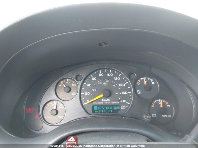 1998 Chevrolet  მანქანა იყიდება აუქციონზე, vin: 1GCCS1446WK187591, აუქციონის ნომერი: 40084115