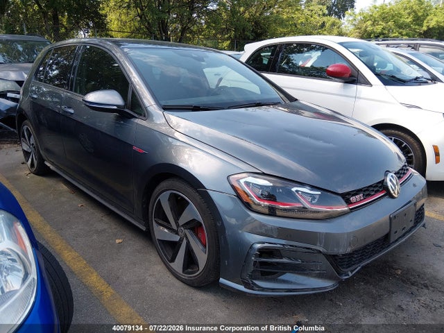 40079134 :رقم المزاد ، 3VW6T7AUXKM025920 vin ، 2019 Volkswagen Gti S/se/autobahn/rabbit Edition مزاد بيع