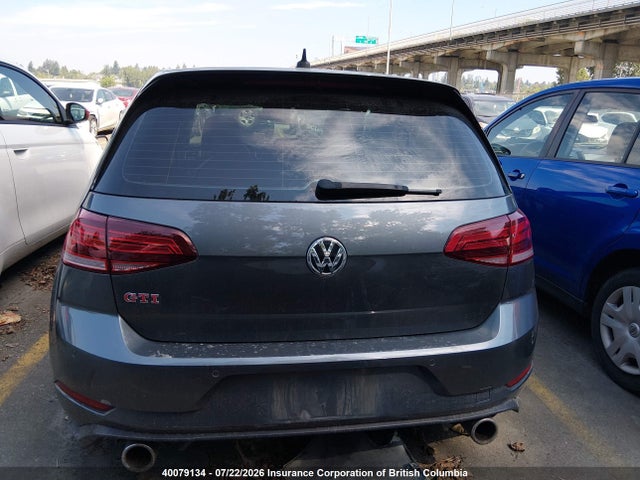 40079134 :رقم المزاد ، 3VW6T7AUXKM025920 vin ، 2019 Volkswagen Gti S/se/autobahn/rabbit Edition مزاد بيع