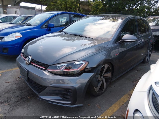 40079134 :رقم المزاد ، 3VW6T7AUXKM025920 vin ، 2019 Volkswagen Gti S/se/autobahn/rabbit Edition مزاد بيع