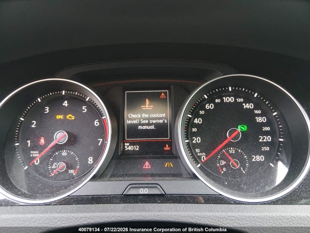 40079134 :رقم المزاد ، 3VW6T7AUXKM025920 vin ، 2019 Volkswagen Gti S/se/autobahn/rabbit Edition مزاد بيع