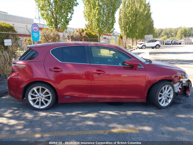 Продажа на аукционе авто 2011 Lexus Ct 200, vin: JTHKD5BH6B2043177, номер лота: 40084135