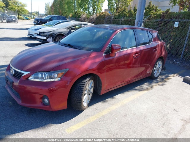 Продажа на аукционе авто 2011 Lexus Ct 200, vin: JTHKD5BH6B2043177, номер лота: 40084135