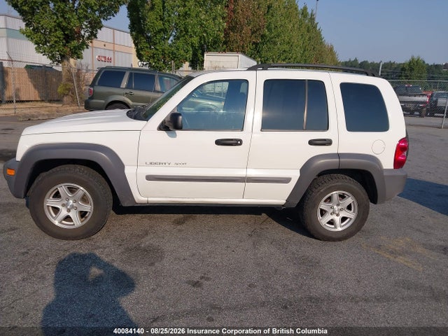 40084140 :رقم المزاد ، 1J4GL48K92W349123 vin ، 2002 Jeep Liberty Sport مزاد بيع