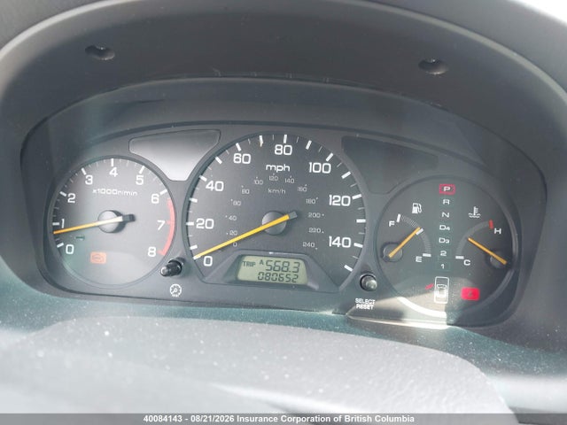 40084143 :رقم المزاد ، 1HGCG16502A005957 vin ، 2002 Honda Accord Ex مزاد بيع