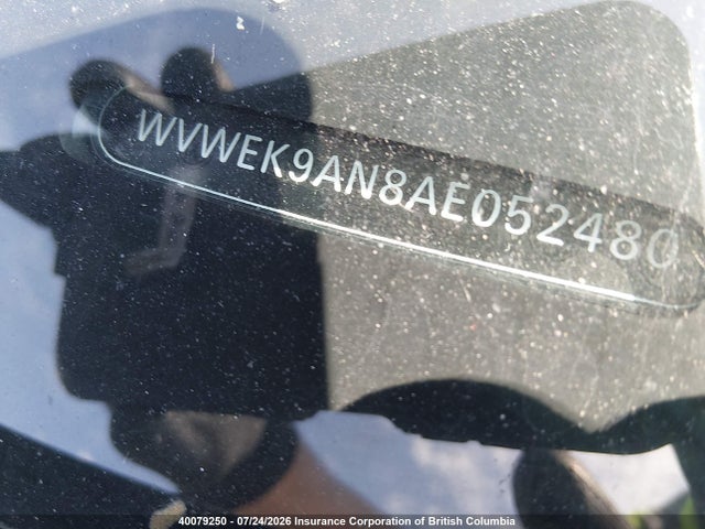 Продажа на аукционе авто 2010 Volkswagen Passat 2.0t, vin: WVWEK9AN8AE052480, номер лота: 40079250