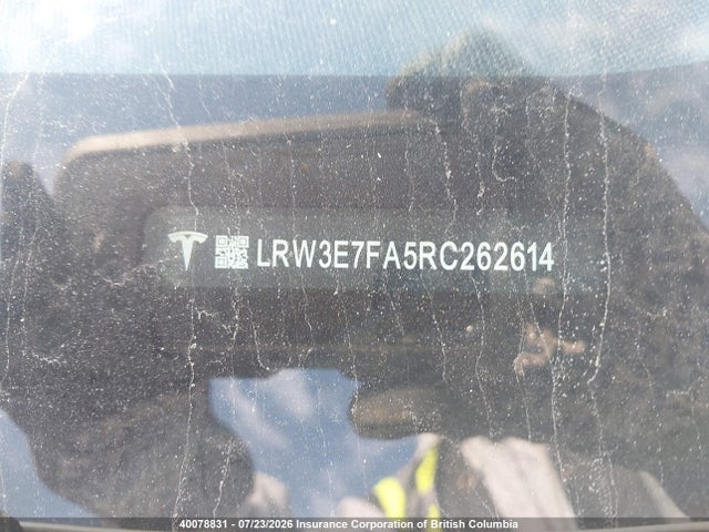Tesla MODEL 3 2024 LRW3E7FA5RC262614 Image 20