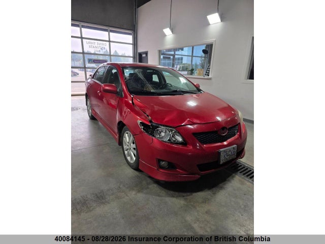 40084145 :رقم المزاد ، 2T1BU4EE8AC367616 vin ، 2010 Toyota Corolla S/le/xle مزاد بيع