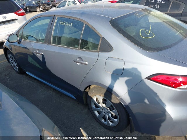 2022 Toyota Corolla Le/xle მანქანა იყიდება აუქციონზე, vin: 5YFBPMBEXNP324493, აუქციონის ნომერი: 40083645