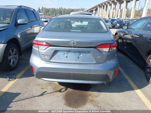 2022 Toyota Corolla Le/xle მანქანა იყიდება აუქციონზე, vin: 5YFBPMBEXNP324493, აუქციონის ნომერი: 40083645