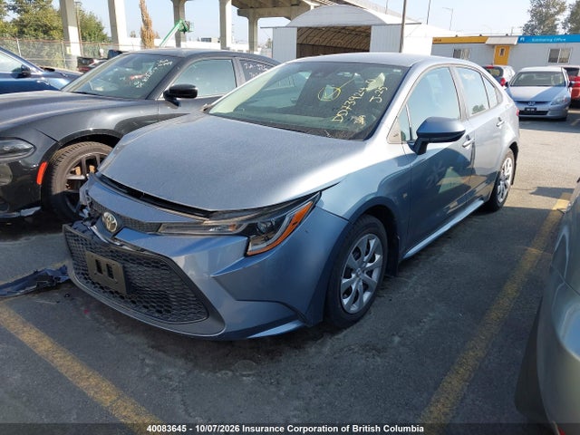 2022 Toyota Corolla Le/xle მანქანა იყიდება აუქციონზე, vin: 5YFBPMBEXNP324493, აუქციონის ნომერი: 40083645