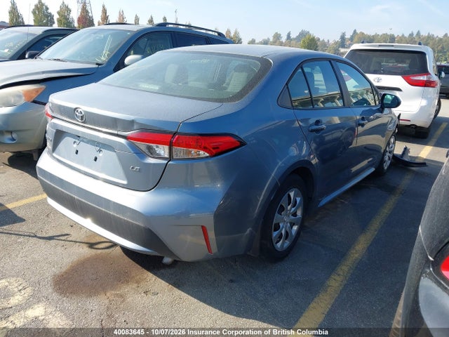 2022 Toyota Corolla Le/xle მანქანა იყიდება აუქციონზე, vin: 5YFBPMBEXNP324493, აუქციონის ნომერი: 40083645