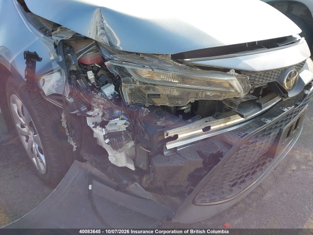 2022 Toyota Corolla Le/xle მანქანა იყიდება აუქციონზე, vin: 5YFBPMBEXNP324493, აუქციონის ნომერი: 40083645