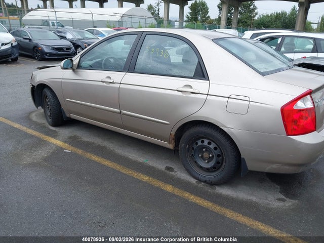 Продаж на аукціоні авто 2005 Kia Spectra Lx/ex, vin: KNAFE121455054254, номер лоту: 40078936