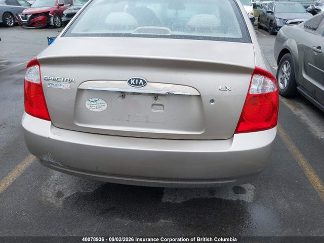 Продаж на аукціоні авто 2005 Kia Spectra Lx/ex, vin: KNAFE121455054254, номер лоту: 40078936