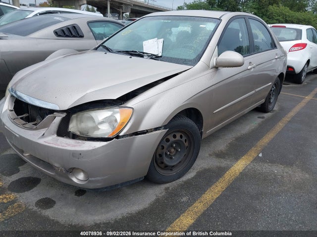 Продаж на аукціоні авто 2005 Kia Spectra Lx/ex, vin: KNAFE121455054254, номер лоту: 40078936