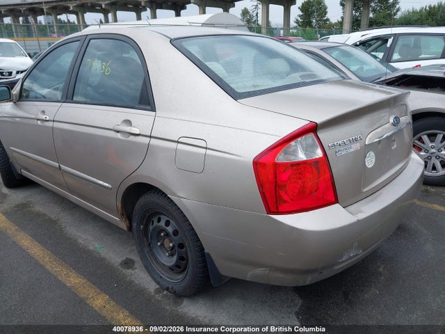 Продаж на аукціоні авто 2005 Kia Spectra Lx/ex, vin: KNAFE121455054254, номер лоту: 40078936