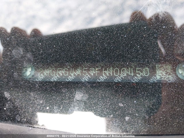 40084170 :رقم المزاد ، 2HGFG4A57FH100450 vin ، 2015 Honda Civic مزاد بيع