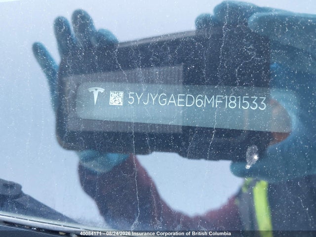 Tesla Model Y Performance/standard Range 2021 5YJYGAED6MF181533 Image 20