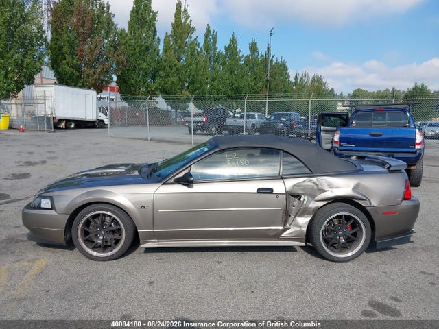 40084180 :رقم المزاد ، 1FAFP45X91F197127 vin ، 2001 Ford Mustang Gt مزاد بيع