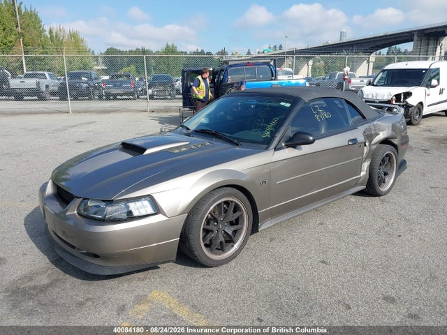 40084180 :رقم المزاد ، 1FAFP45X91F197127 vin ، 2001 Ford Mustang Gt مزاد بيع