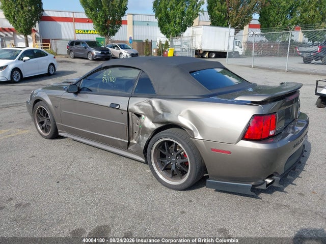 40084180 :رقم المزاد ، 1FAFP45X91F197127 vin ، 2001 Ford Mustang Gt مزاد بيع