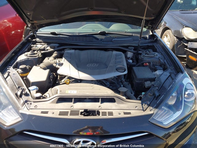 40077900 :رقم المزاد ، KMHHU6KJ9FU130744 vin ، 2015 Hyundai Genesis Coupe 3.8l/3.8 R-spec/3.8 Ult مزاد بيع