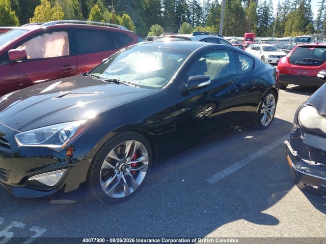 40077900 :رقم المزاد ، KMHHU6KJ9FU130744 vin ، 2015 Hyundai Genesis Coupe 3.8l/3.8 R-spec/3.8 Ult مزاد بيع