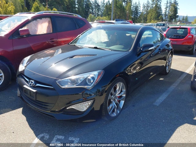 40077900 :رقم المزاد ، KMHHU6KJ9FU130744 vin ، 2015 Hyundai Genesis Coupe 3.8l/3.8 R-spec/3.8 Ult مزاد بيع