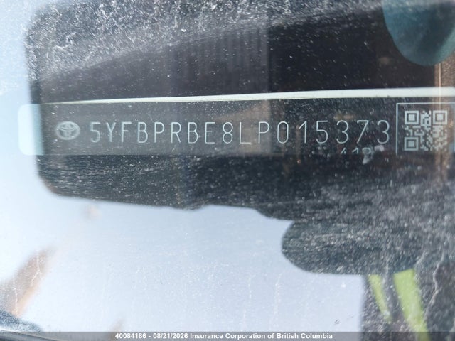Toyota COROLLA LE 2020 5YFBPRBE8LP015373 Image 18