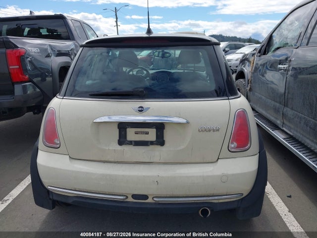 Продажа на аукционе авто 2005 Mini Cooper, vin: WMWRC33415TC57320, номер лота: 40084187