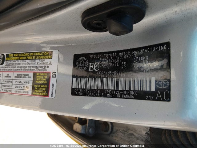 Aukcja sprzedaży 2013 Toyota Corolla Ce, vin: 2T1BU4EE0DC083661, numer aukcji: 40079494