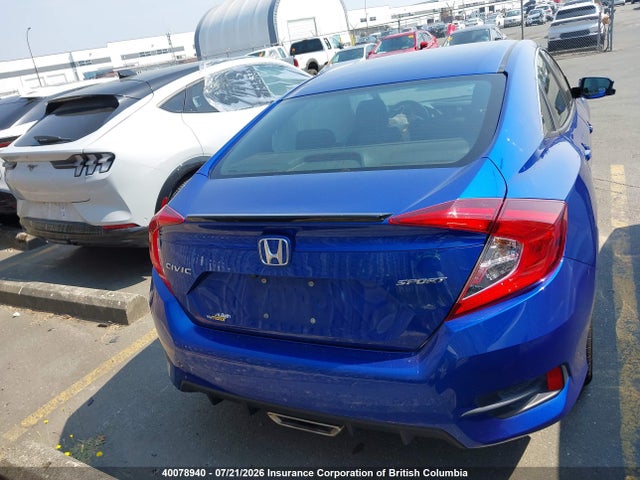 2HGFC2F8XMH008734 Honda Civic Sport