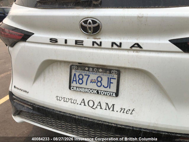 5TDGSKFCXTS232614 Toyota Sienna Xse Awd 7-pass